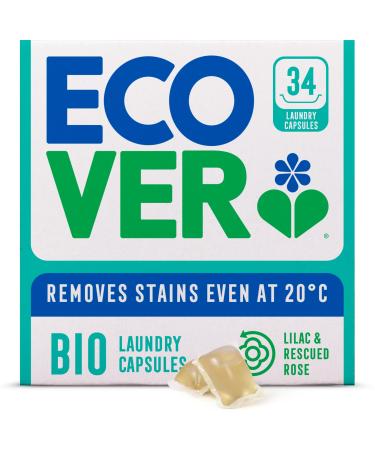 Ecover Bio Laundry Capsules x34 Lilac & Rescued Rose