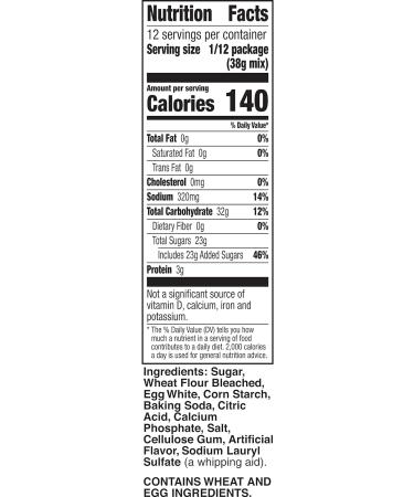 Betty Crocker Chocolate Angel Food Cake Mix 16oz (453g) - Pack of 1 - Buy Online on SooperMarket.com