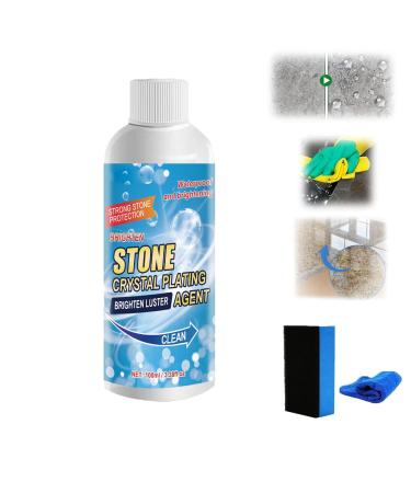 Stone Stain Remover Cleaner Kitchen Marble Oil Stain Cleaner Marble Stain Remover Marble Nano Crystal-Plating Agent Marble Water Stain Remover For Marble Quartz Tile Granite (1PCS)