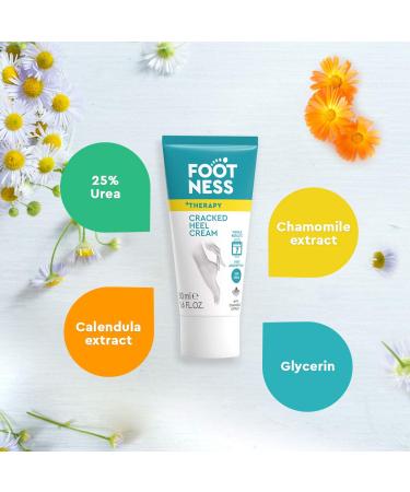 FOOTNESS Cream for Cracked Heels 25% Urea Restores Dry Skin in 7 Days (50 ml) - Buy Online Now! - Buy Online on SooperMarket.com