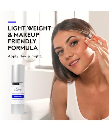 Elon Hyaluronic Acid Serum for Face & Neck - Revitalizing Vitamin C & Jojoba Oil Facial Serum for Deep Hydration & Collagen Boost - All Skin Types - Buy Online on SooperMarket.com