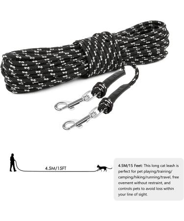 Ranypet Reflecting Long Line for Cats - 4.5m/15FT Durable & Safe Leash for Kittens Puppies Rabbits | International Shipping Available - Buy Online on SooperMarket.com