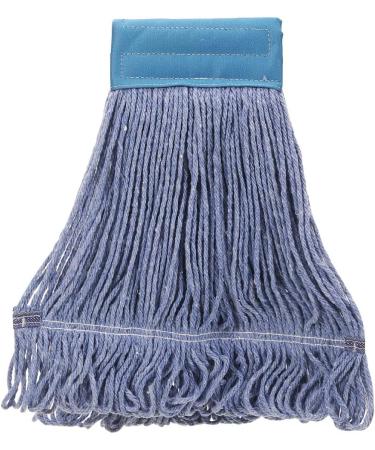 Yocada Heavy Duty Cotton Wet Mop - Commercial Grade, Industrial Strength with Telescopic Iron Pole - 55.1 Inches - Buy Online on SooperMarket.com
