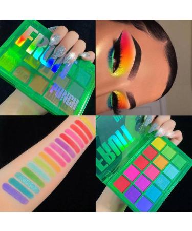 15 Colors Makeup Candy Party Eye Shadow Blue Reflective Palette Fruit Punch Palette Light Honey Makeup Palette Waterproof Long Lasting Ablue - Buy Online on SooperMarket.com