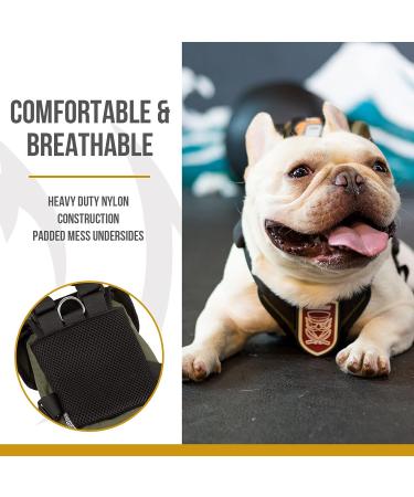 OneTigris Ranger Green X-Small Dog Pack Backpack for Camping, Hiking, and Walking with Litter Bag Exit - Buy Online on SooperMarket.com