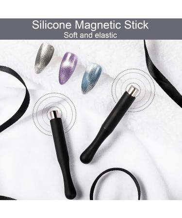 5pcs Professional Nail Polish Magnet Pen Set - Manicure Tool for UV Gel Polish - Perfect for Nail Art - Buy Online on SooperMarket.com