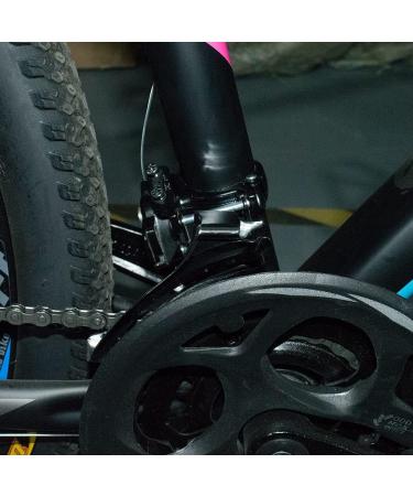 3 Speed Clamp On Front Bike Derailleur | Compatible with Top or Bottom Routing | for Mountain, Road, BMX Bicycles | Adjustable Clamp Size 31.8mm 34.9mm - Buy Online on SooperMarket.com