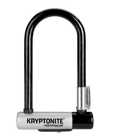 Kryptonite Kryptolok Mini-7 12.7mm U-Lock Bicycle Lock with FlexFrame-U Bracket Black