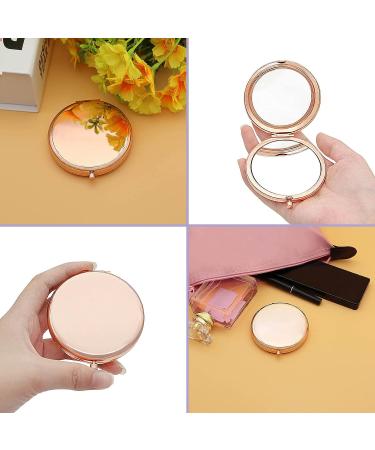 Jielahua Rose Gold Compact Mirror - Doctor Appreciation & Graduation Gift - Buy Online on SooperMarket.com
