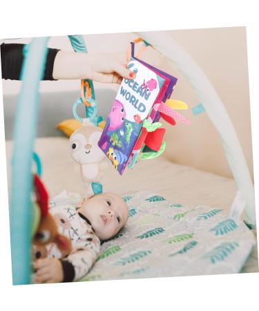 Abaodam 4-Piece Crumpled Fabric Book Set for Toddlers | Soft Baby & Children's Toys | Ideal Fabric Books for Young Kids - Buy Online on SooperMarket.com