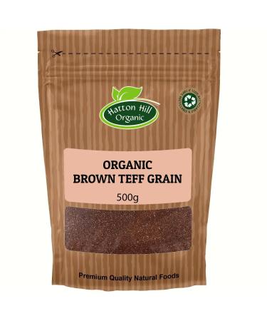 Organic Brown Teff Grain 500g by Hatton Hill Organic
