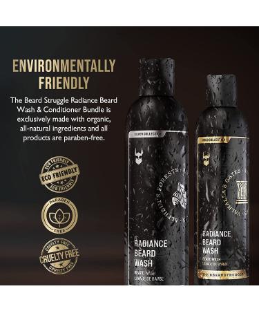 Buy Radiance Beard Wash - Viking Storm | Nourishing & Softening for Men - The Beard Struggle | 8 Fl oz - International Shipping Available - Buy Online on SooperMarket.com