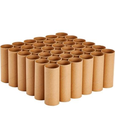 36 Pack Brown Cardboard Tubes for Crafts - DIY Craft Paper Roll for Classroom Diorama - 1.6 x 4.7 in - Buy Online on SooperMarket.com