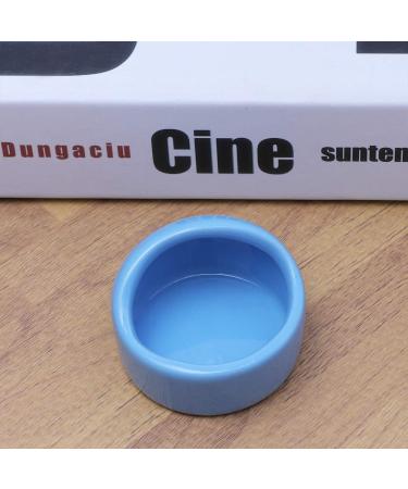 Guinea Food Bowl Hamster Feeding Bowls Pet Ceramic Food Bowls for Small Animal Rodents Gerbil Hamster Food Bowl Blue - Buy Online on SooperMarket.com