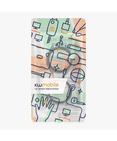 kwmobile Cover Set for Huami Amazfit GTR 3 / GTR 3 Pro - Tempered Glass and Plastic Frame - Green/Transparent - Buy Online on SooperMarket.com