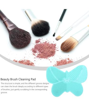 1pc Silicone Scrub Pad Eco-Friendly Makeup Applicator & Cleaning Tool | 23x17cm Green Perfect for Beauty Kits & Cosmetic Care - Buy Online on SooperMarket.com