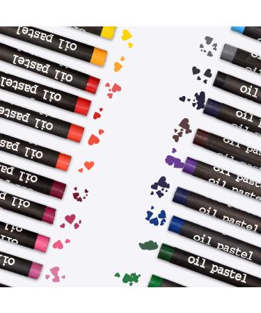 Darnassus 132-Piece Art Set Deluxe Professional Color Kit for Kids & Adults | Portable Case | Pink - Buy Online on SooperMarket.com