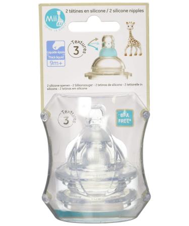Vulli MII Sophie la Girafe Set of 2 Nipples- Thick Flow