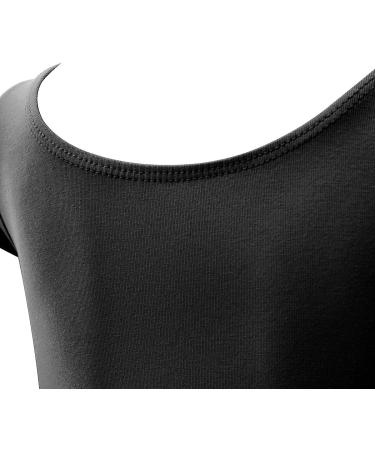 WEGETIT Girls Gymnastics Leotard with Tutu Skirt - Black, 10-12 Years - Buy Online on SooperMarket.com