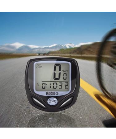 SOON GO Bike Speedometer - Wireless Waterproof Bicycle Computer with LCD Display for Accurate Speed Tracking & Multi-Function - Buy Online on SooperMarket.com