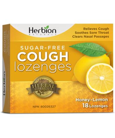 Herbion Naturals Honey Lemon Cough Lozenges | Cough Suppressant | Sore Throat Relief | Pack of 6 - Buy Online on SooperMarket.com