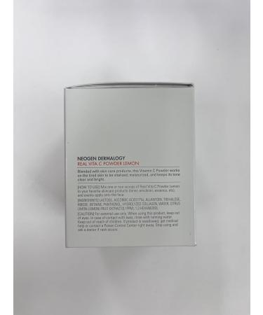 DERMALOGY by NEOGENLAB Vita C Powder Lemon 0.70 oz (20g) - Mix to Boost other Facial Skin Care - Brightening & Radiance Boosting Vitamin C Powder for Skin with 17% Ascorbic Acid - Korean Skin Care - Buy Online on SooperMarket.com