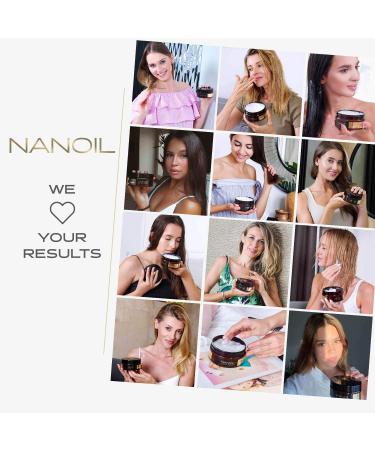 NANOIL Keratin Hair Mask 10fl oz - Revitalize and Strengthen Weak Hair - Buy Online on SooperMarket.com