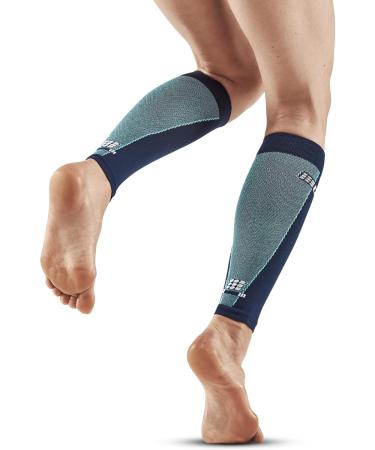 CEP Ultralight Compression Stockings for Women - Blue/Light Blue Calf Sleeves (Size M) | Breathable & Stabilizing Light Compression Socks - Buy Online on SooperMarket.com