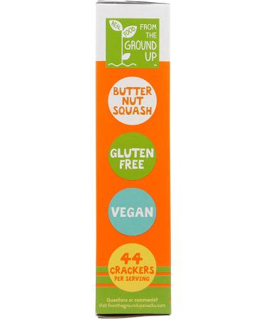 Buy From The Ground Up Butternut Squash Sea Salt Crackers - Healthy Snack Option - Buy Online on SooperMarket.com