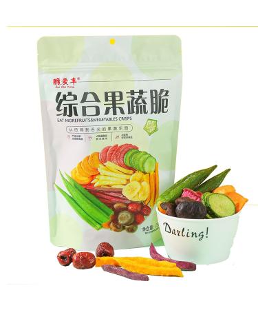 Vegetarian mixed Vegetable Chips8.8 OZ/250g Crunchy Fruit Snack Pack bananas bunch organic