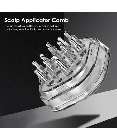 TROONZ Scalp Applicator | Head Fluid Dispenser for Hair Growth Oil Comb Applicator for Hair Scalp Oil Hair Liquid Comb for Loss Thinning - Buy Online on SooperMarket.com