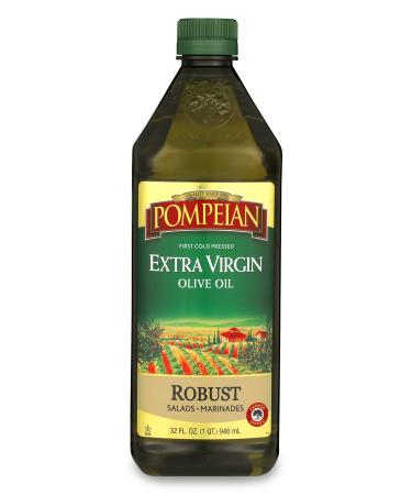 Pompeian Olive Oil - Extra Virgin Imported 32 Oz Plastic Bottle