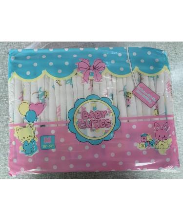 LittleForBig Printed Adult Brief Diapers - ABDL 10 Pack - Baby Cuties MM in Pink | Comfort & Quality for Adult Baby Diaper Lovers - Buy Online on SooperMarket.com
