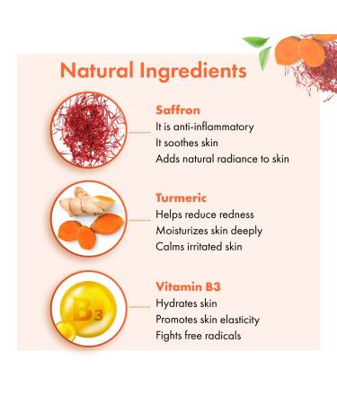 Good Vibes Ubtan Insta Glow Face Wash 120ml | Brightening & Soothing Cleanser | Turmeric Saffron Vitamin B3 | Paraben & Sulfate Free - Buy Online on SooperMarket.com