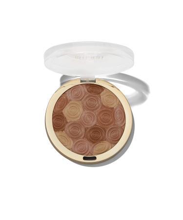 Milani Illuminating Face Powder - Hermosa Rose (0.35 oz) Cruelty-Free Highlighter, Blush & Bronzer Compact - Buy Online on SooperMarket.com
