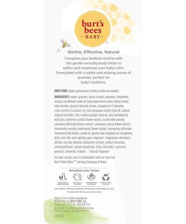 Burt's Bees Baby Calming Nourishing Lotion - 12 Oz - Buy Online on SooperMarket.com