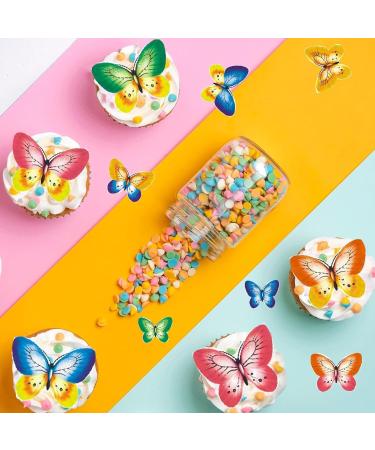 40 Edible Butterfly Decorations for Cakes - Tortendeko Birthday & Cake Decor - Buy Online on SooperMarket.com