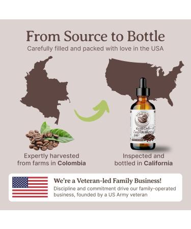 Bella Terra Roasted Coffee Bean Oil - 4oz | Flavorful Coffee Oils Rich in Chlorogenic Acid | Pure Coffee Experience - Buy Online on SooperMarket.com