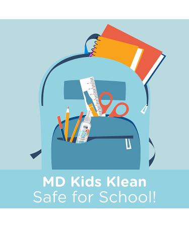 MD Kids Klean Hand Sanitizer for Kids - 3oz, 4 Pack | Antibacterial, Safe & Effective - Buy Online on SooperMarket.com