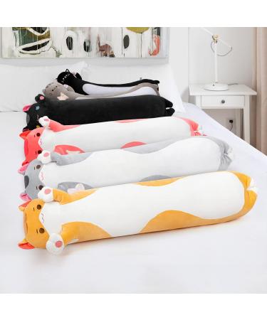 Mewaii 50cm Brown Cat Plush Pillow - Soft Animal Toy for Kids | Perfect Gift | International Shipping Available - Buy Online on SooperMarket.com