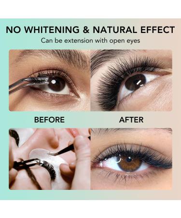 Sensitive Black Lash Glue - Waterproof Long-Lasting Eyelash Extension Glue for DIY & Professional Use - Buy Online on SooperMarket.com