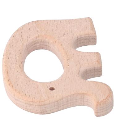 Alvinlite Baby Bite Toys - BPA-Free Beech Wood Elephant Rings for 0-12 Months | 5-Piece DIY Necklace & Bracelet Set - Perfect Baby Gifts - Buy Online on SooperMarket.com