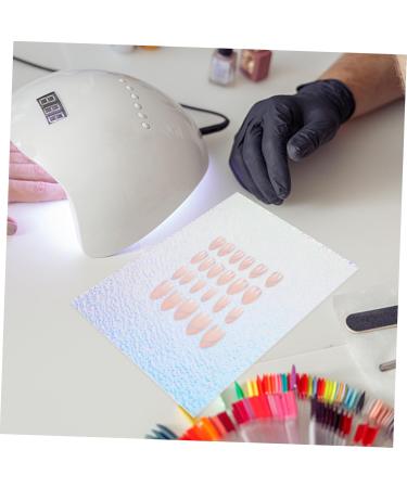 JECOMPRIS Sheet acrylic panel Acrylic sheet props Accessories nail work Acrylic colorful patch nail photography tools Nail flakes Nail piece acrylic board ice cubes - Buy Online on SooperMarket.com