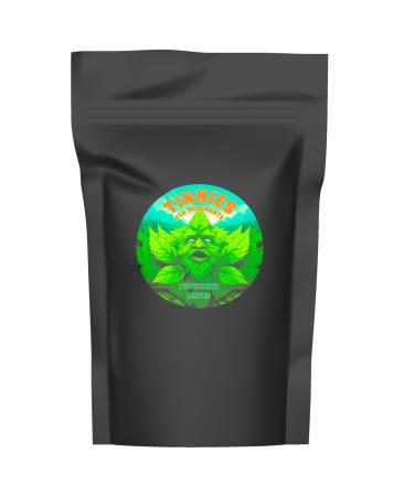 Premium Peppermint Pyramid Tea Bags | 40 Pyramid Tea Bags | Soothing Cooling and Calming effect | Helps Bloating & Digestion | Whole Leaf Caffeine Free Gluten Free | Resealable Pouch