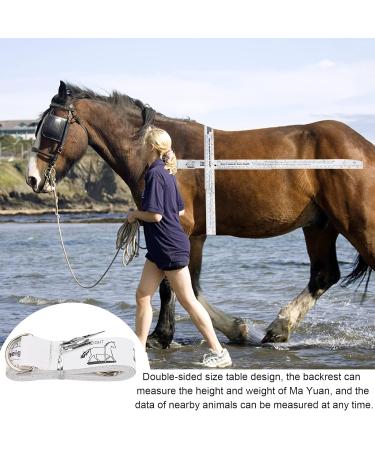 Jetisva 2.5M 98.4 Inch Horse Weight Tape Measure Long Precisio Horse Weight Measuring Tape Portable Horse Height Bust Body Measurement White Horse Measuring Stick forÂ Equine Farm Animals Cow Goat - Buy Online on SooperMarket.com