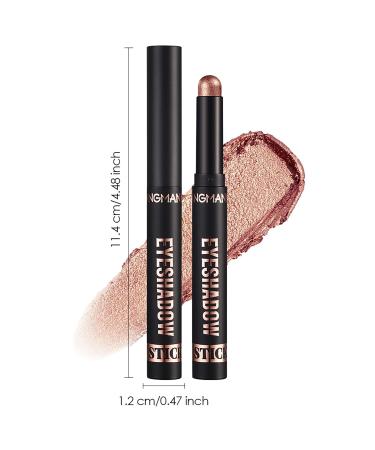 Shop Waterproof Eyeshadow Stick - 8 Colors | Long Lasting Highlighting Eye Makeup | Create Multi-Dimensional Looks - Buy Online on SooperMarket.com