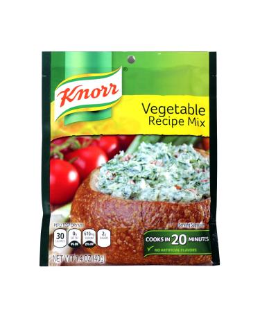 Knorr Vegetable Recipe Mix 1.4 Ounce Packet (Pack of 3)