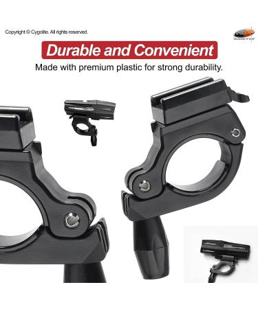 Cygolite Handlebar Mount for Ranger, Metro, and Streak Series Lights | Fits 22-32mm Diameter Bars | Genuine Cygolite Accessory - Buy Online on SooperMarket.com