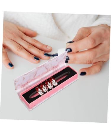 Gogogmee Box Nail Box Set Nail Storage Holder Press on Nail Holders Press on Nail Storage Organizer Nail Container Fake Nail Holder Organizer for Press on Nail Press on Nail Organizer - Buy Online on SooperMarket.com