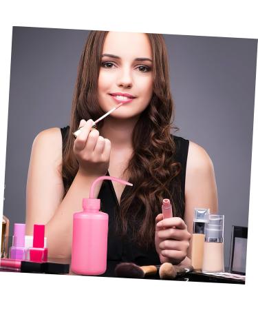 Safety Wash Bottle Set - 2pcs 250ml Eyelash & Dreadlock Cleaning Bottles | Pink Squeeze Water Bottle for Hair & Lab Use - Buy Online on SooperMarket.com